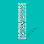 Creative Grids CGR1565 one and a half by six and a half inch narrow rectangle quilt ruler.