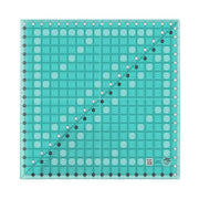 Creative Grids CGR1818 eighteen and a half inch jumbo square quilt ruler with non slip ring grips.