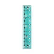 Creative Grids CGR212 two and a half by twelve and a half inch rectangle quilt ruler with non slip backing.