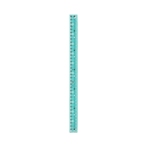Creative Grids CGR236 two and a half by thirty six and a half inch long acrylic yardstick quilt ruler.