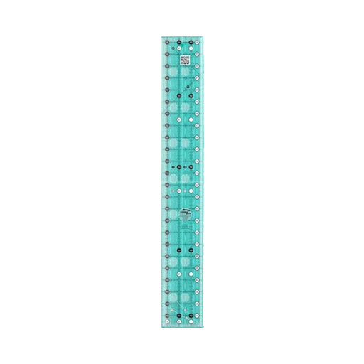 Creative Grids CGR324 three and a half by twenty four and a half inch rectangle quilt ruler with non slip backing.