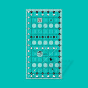 Creative Grids CGR612LEFT six and a half by twelve and a half inch left handed rectangle quilt ruler.