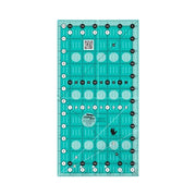 Creative Grids CGR612LEFT six and a half by twelve and a half inch left handed rectangle quilt ruler.