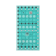 Creative Grids CGR612 six and a half by twelve and a half inch rectangle quilt ruler with non slip backing.
