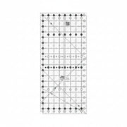 Creative Grids CGR824 eight and a half by twenty four and a half inch rectangle quilt ruler with non slip backing.