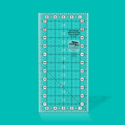 Creative Grids CGRBR5 six by twelve inch rectangle basic range quilt ruler with non slip backing. 