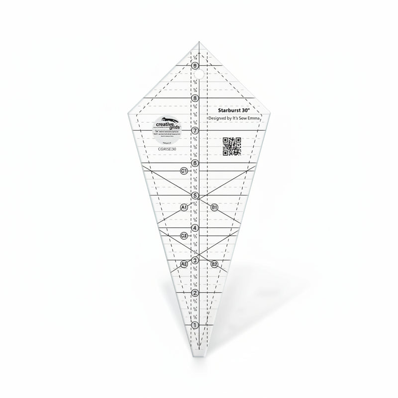 creative-grids-starburst-30-degree-triangle-ruler-cgrise30-front