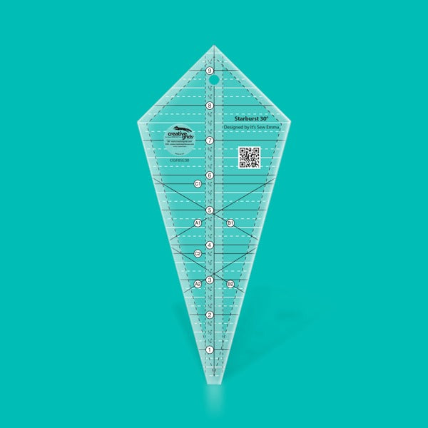 creative-grids-starburst-30-degree-triangle-ruler-cgrise30-front