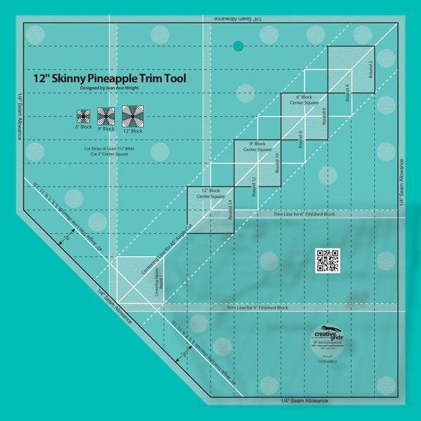 creative-grids-12-inch-skinny-pineapple-trim-tool-cgrjaw12-front