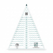 Creative Grids Spider Web acrylic quilt ruler template CGRKA6 on a clean white background.