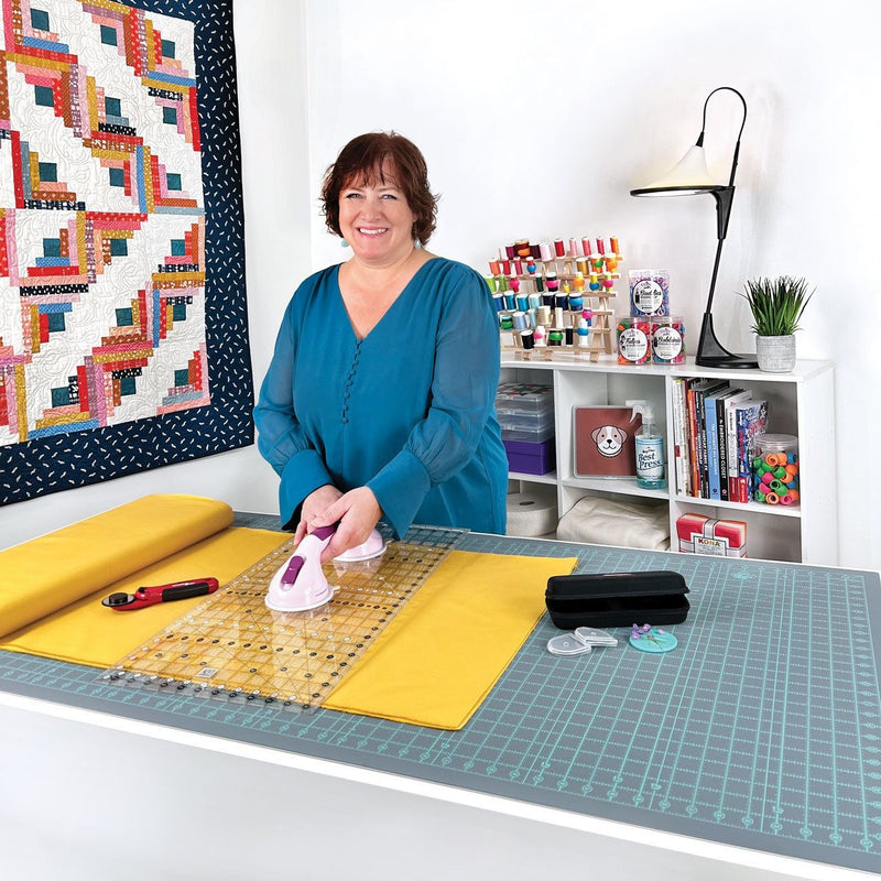 Creative Grids 28" x 58" Self-Healing Double-Sided Rotary Cutting Mat (CGRMAT2858)
