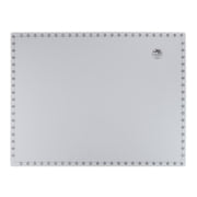Creative Grids 18 inch by 24 inch grid free self healing rotary cutting mat CGRMATB1824 flat workspace view.