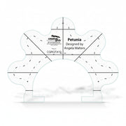 Creative Grids Machine Quilting Tool Petunia by Angela Walters CGRQTA10