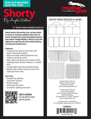 Creative Grids Machine Quilting Tool Shorty by Angela Walters CGRQTA1