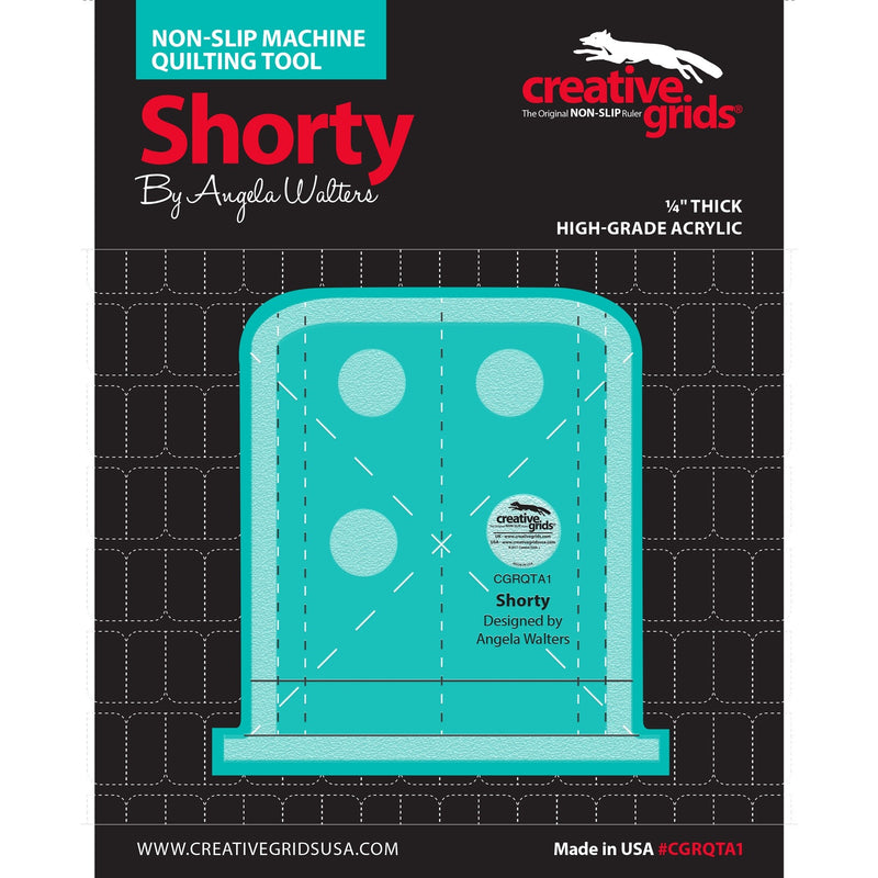 Creative Grids Machine Quilting Tool Shorty by Angela Walters CGRQTA1