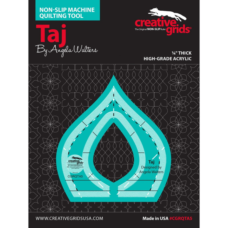 Creative Grids Machine Quilting Tool Taj by Angela Walters CGRQTA5