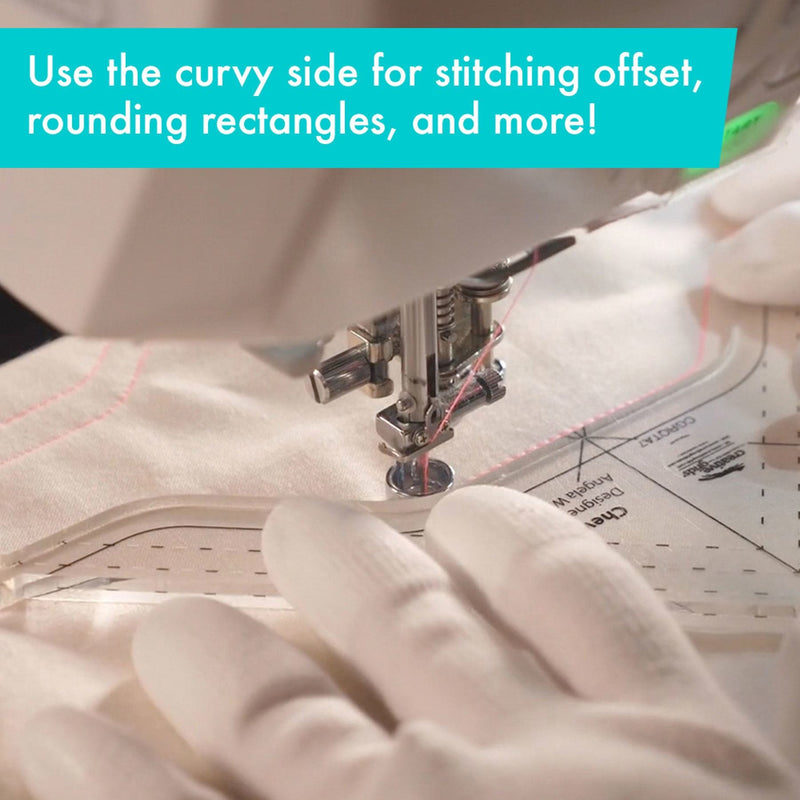 Creative Grids Machine Quilting Tool Chevy by Angela Walters CGRQTA7