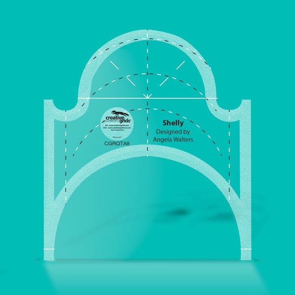 Creative Grids Machine Quilting Tool Shelly by Angela Walters CGRQTA8
