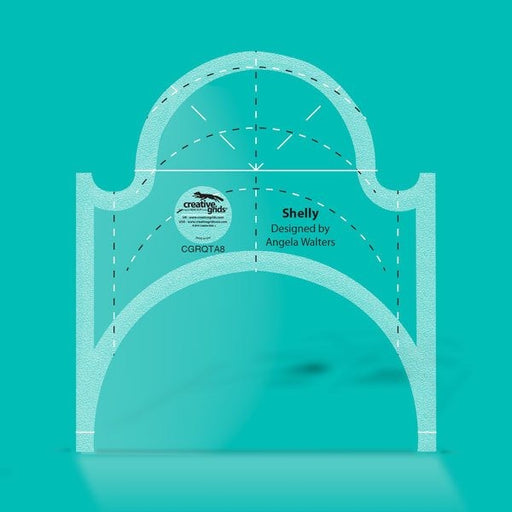 Creative Grids Machine Quilting Tool Shelly by Angela Walters CGRQTA8
