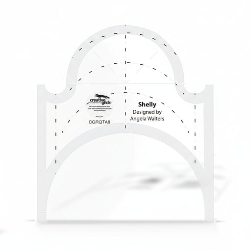 Creative Grids Machine Quilting Tool Shelly by Angela Walters CGRQTA8
