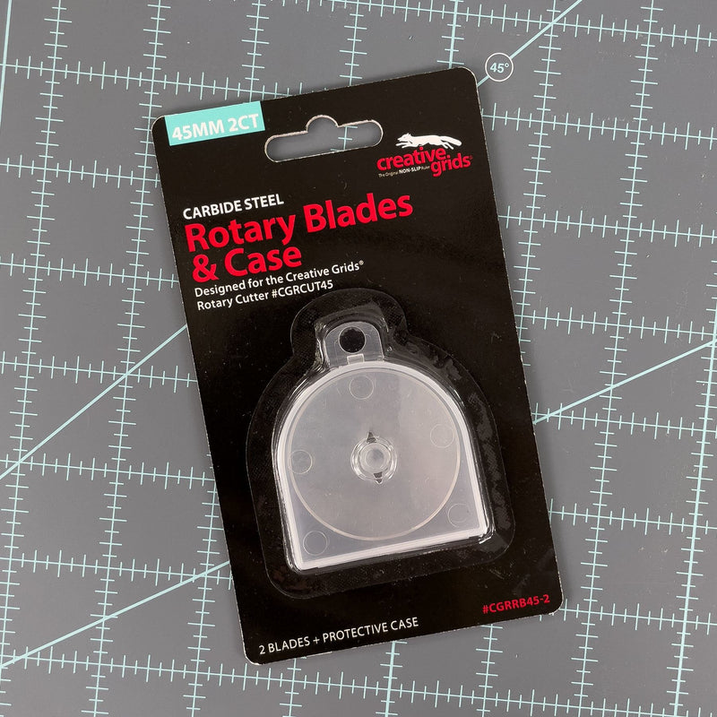 Creative Grids 45mm Replacement Rotary Blade 2 pack CGRRB45-2
