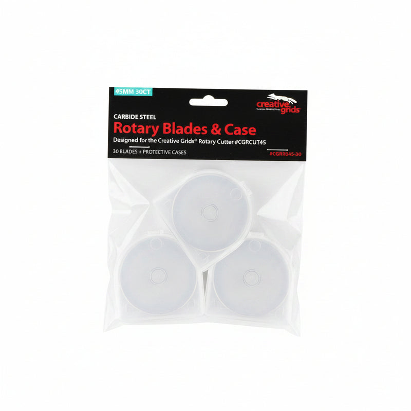 Creative Grids 45mm Replacement Rotary Blade 30 pack CGRRB45-30
