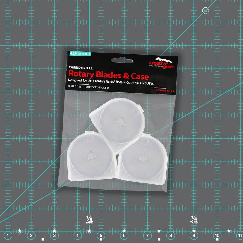 Creative Grids 45mm Replacement Rotary Blade 30 pack CGRRB45-30