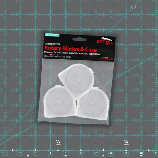 Creative Grids 45mm Replacement Rotary Blade 30 pack CGRRB45-30