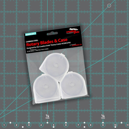 Creative Grids 45mm Replacement Rotary Blade 50 pack CGRRB45-50