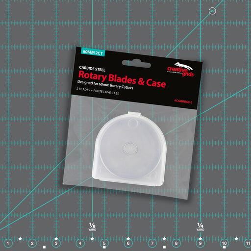 Creative Grids 60mm Replacement Rotary Blade 2 pack CGRRB60-2