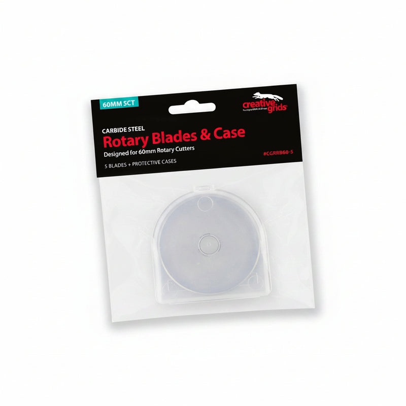 Creative Grids 60mm Replacement Rotary Blade 5 pack CGRRB60-5