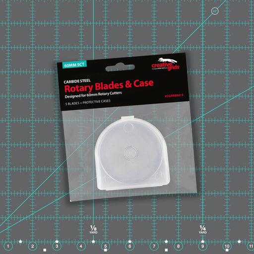 Creative Grids 60mm Replacement Rotary Blade 5 pack CGRRB60-5