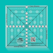 Creative Grids 6-1/2 inch Square It Up Quilt Ruler CGRSQ6