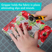 Creative Grids 6-1/2 inch Square It Up Quilt Ruler CGRSQ6