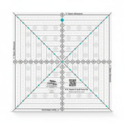 Creative Grids 9-1/2 inch Square It Up Quilt Ruler CGRSQ9