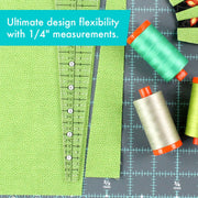 Creative Grids 10 Degree Wedge Triangle Quilt Ruler CGRT10
