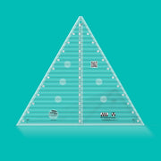 Creative Grids 60-Degree 12-1/2 inch Triangle Quilt Ruler CGRT12560
