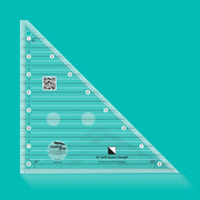Creative Grids 45-Degree 8-1/2 inch Half-Square Triangle Quilt Ruler CGRT45