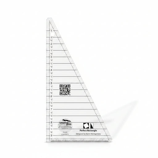 Creative Grids Perfect 9-1/2 inch Rectangle Quilt Ruler CGRTMT3