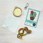 The Crafty Kit Company What the Fucculent Mini Matchbox Cross Stitch Kit
