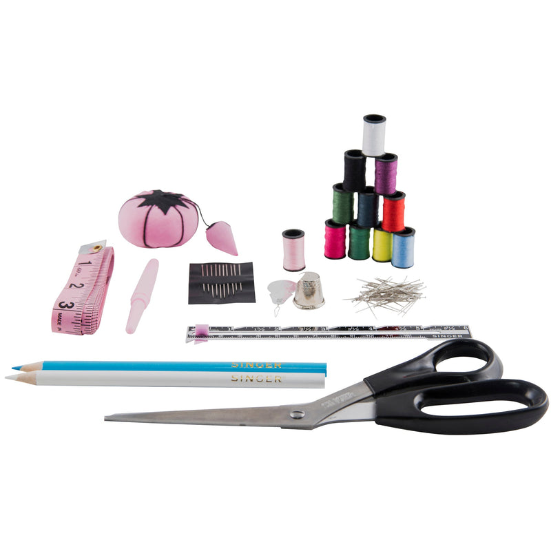 SINGER® Beginner’s Sewing Kit – 130 Pieces