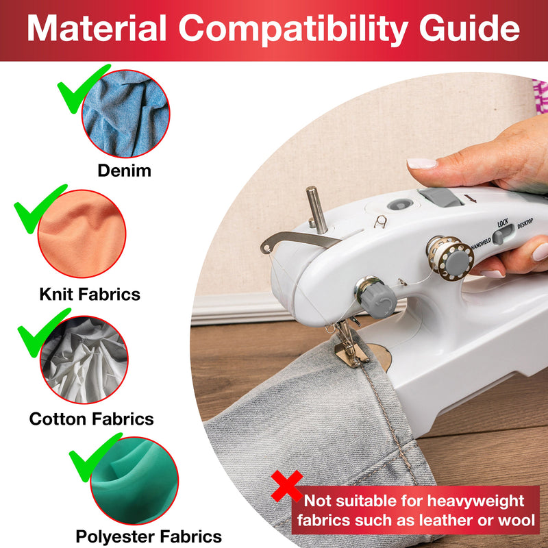 SINGER® Stitch Quick+ Portable Handheld Mending Machine