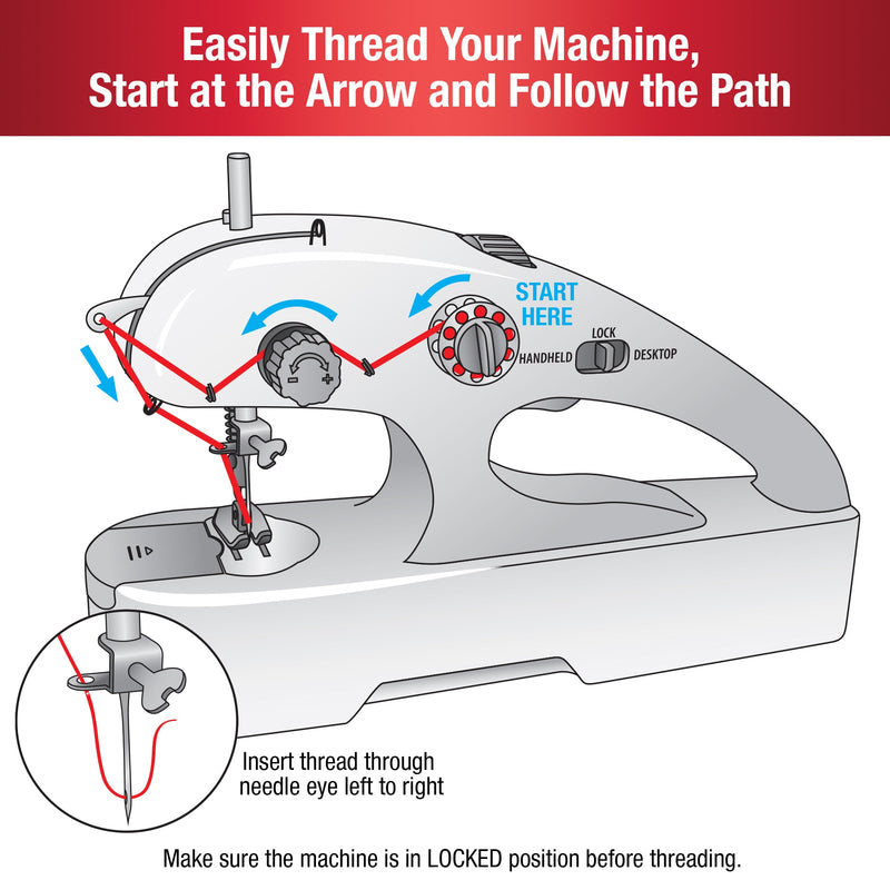 SINGER® Stitch Quick+ Portable Handheld Mending Machine