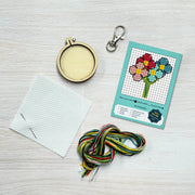 The Crafty Kit Company Thanks a Bunch Mini Matchbox Cross Stitch Kit