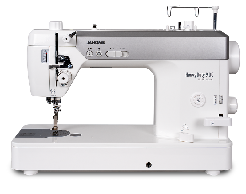 Janome reference photo: HD9QC Professional, straight-on front view