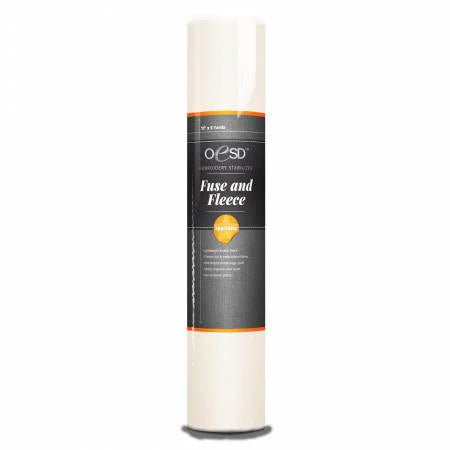 OESD Fuse and Fleece Fusible Embroidery Stabilizer – 15" x 5 yd
