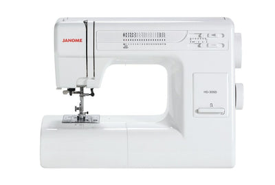 Janome HD3000 Heavy-Duty Mechanical Sewing Machine with Hard Cover