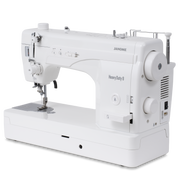 Janome reference photo: HD8, left three-quarter view