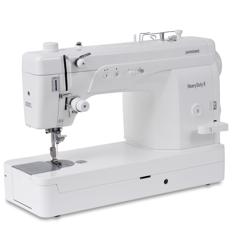 Janome reference photo: HD8, right three-quarter view
