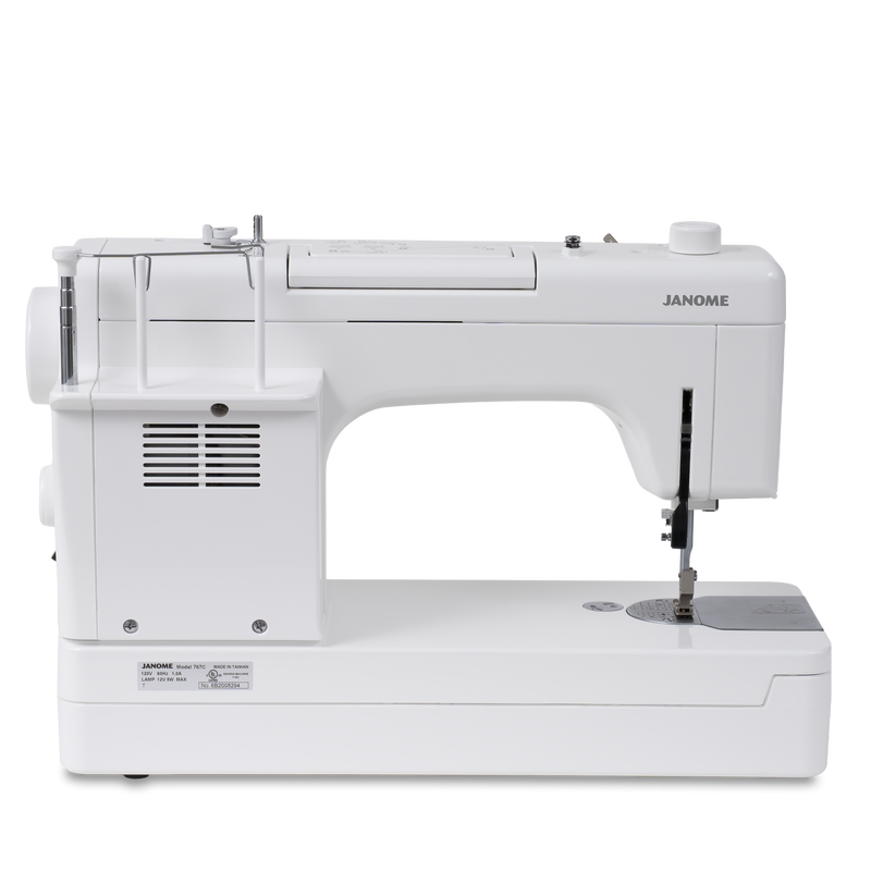 Janome reference photo: HD8, rear view